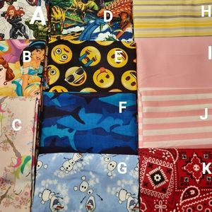 3 pack of Fabric Face Masks